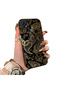 Oppo A15S Compatible Silicone Edge Hard Back Anti-Fall Phone Case Carved Patterned - 3