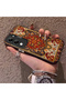 Vivo Y04 Compatible Silicone Edge Hard Back Anti-Fall Phone Case Vintage Rug Patterned - 2