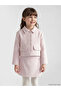 Lcw Kids Pink Girl's Glittery Tweed Jacket