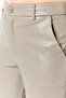 Women Regular Fit Solid Flared Pants, Grey - 4