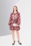 Women Floral Print Mini Dress, Multicolor - 4