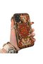 Samsung Galaxy A21S Compatible Silicone Edge Hard Back Anti-Fall Phone Case Vintage Rug Patterned - 3