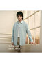 Men’s Relaxed Seersucker Long Sleeve Button Shirt - 8