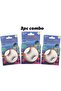 3-Piece Faux Mink Eyelashes Light Wispy Volume Lightweight Reusable Lash Set A11