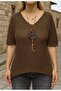 Kolyeli Mercerized Blouse - 3