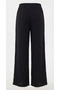Women's Elastic Waist Wide Leg Muslin Trousers %100 Cotton Wide Wide-Leg Comfortable Office & Casual Style - 6