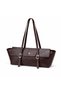 Women's Padded Shoulder Bag with Buckle Accessories Bag Si Size 36X13 cm