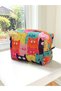 Colorful Cats Patterned Cute Makeup Sets Bag Large Size |   Multi-Purpose Organizer Cosmetics Bag Si - 2
