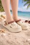 High Sole Stone-Studded Stylish Design Beach Pool Garden Sea Daily Slippers Sandals - 2