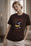 Sausage Market Printed Brown Women's T-Shirt – Premium Cotton - Brown - m - 3