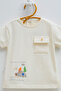 100% Cotton Baby Boy Set My Town Printed Pocketed Summer Set with Shorts - 3