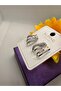 Zircon Stone Snake Model Steel Earrings - 4