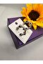 Screw-On Ring Steel Earring - 3