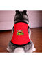 Red Psycho Dog Tshirt Dog Clothing (100% Cotton Combed Cotton) Small and Large Breeds