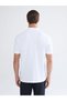 Lcwaikiki Classic White Polo Neck Pique Men's T-Shirt - 5