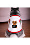 White Wanted York Dog Tshirt Dog Apparel (100% Cotton Combed Cotton) Small and Large Breeds