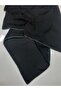 Luxury Stone-Embellished Square Black Scarf 105X105 - 4