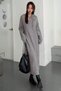 Women's Hooded Brioche Knit Knitted Softwear Knit Dress Size 36/44 Compatible