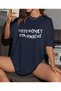 Colorful Oversized Unisex Need Money for Car Printed Summer Tshirt - 2