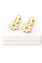 Clip-On Earrings for Pierced Ears with Flower Chick Cat Unicorn Panda and Bee Designs