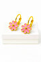 Clip-On Earrings for Pierced Ears with Flower Chick Cat Unicorn Panda and Bee Designs