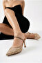 Sparkly Sequined Women's Slipper Pointed Toe Stiletto Heel Stylish Event Evening Dress Shoes Model