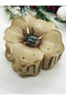 Lotus Buckle Women's Clasp Buckle Large Size 8 cm Acrylic Buckle - 3