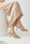 Sparkly Sequined Women's Slipper Pointed Toe Stiletto Heel Stylish Event Evening Dress Shoes Model - 3