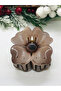Lotus Buckle Women's Clasp Buckle Large Size 8 cm Acrylic Buckle - 3
