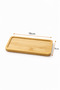 Bamboo Rectangular Serving Tray – Breakfast, Tea, and Snack Presentation Tray - 3