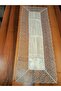 Living Room Set Tablecloth Table Runner Set, 5 Pieces Cappuccino Color - 6