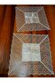 Living Room Set Tablecloth Table Runner Set, 5 Pieces Cappuccino Color - 7