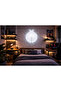مصباح حائط LED على شكل دعسوقة 25x21x5 - 3