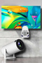 130 Inch Wide Screen and 4K Supported Full Hd Projector - 4