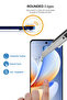 عبوة من قطعتين من واقي الشاشة الزجاجي الممتاز لهاتف Realme C71 - 4