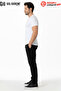 Men's Bamboo Breathable Thin Comfortable Summer Fabric S Slim Fit V-Neck Boxed Short Sleeve T-Shirt - 4