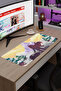 Celeste مانع للانزلاق لوحة ماوس مطاطية مخيطة للألعاب V1 - 70x30 XL لوحة ماوس للألعاب - 3