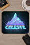 Celeste مانع للانزلاق لوحة ماوس مطاطية مخيطة V4 - 22X18 لوحة ماوس للألعاب - 3