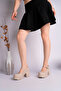 حذاء لوفر مقوس بكعب سميك MHD-922 - 4