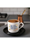 Specially Designed Black Base Turkish Coffee Cup for Ramadan Feast - 6