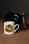 Specially Designed Black Base Turkish Coffee Cup for Ramadan Feast - 4