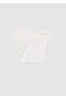Girl's Sequined T-Shirt White 6002 - 4