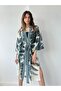 Design Palmera Wrap Kimono Women Green - 3