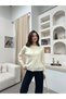 Knitted Detail Fabric Buttoned Elite Knitwear Cardigan - 3