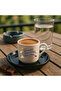 Specially Designed Black Base Turkish Coffee Cup for Ramadan Feast - 2
