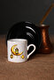 Specially Designed Black Base Turkish Coffee Cup for Ramadan Feast - 4