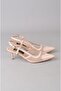 Seç 8565 Heelled Stiletto Shoes (Heel Height:7 cm) Beige - 8