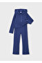 Girl's 2-Piece Tracksuit Set Navy Blue 3891