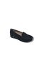 420 Women's Black Buckled Wedge Heel Large Size Shoes 41 42 - 4