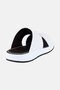 Men Slip On Arabic Sandals, White - 3